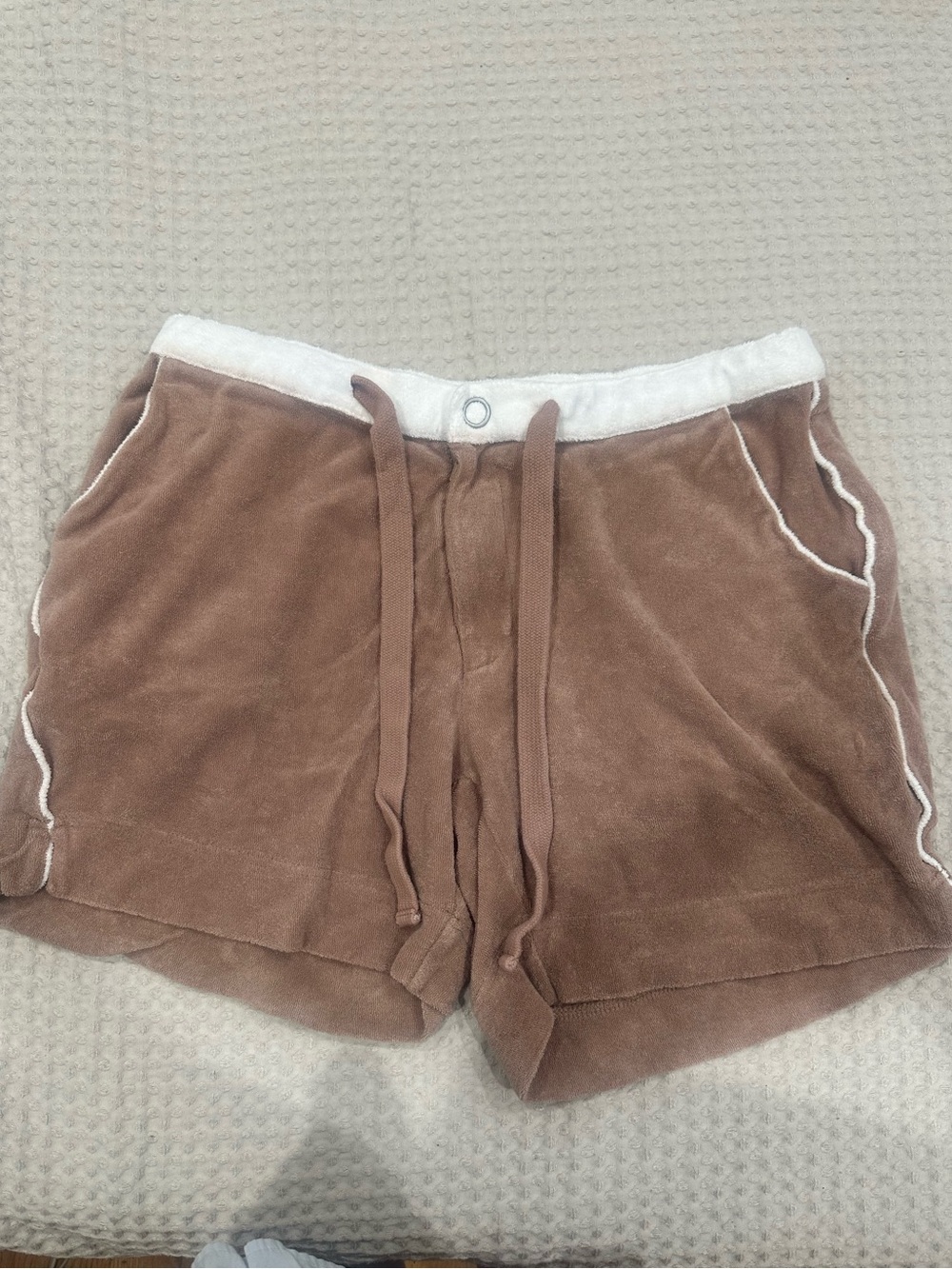 Tombolo Le Sirenuse Collection Shorts Brown Terry Medium Draw String